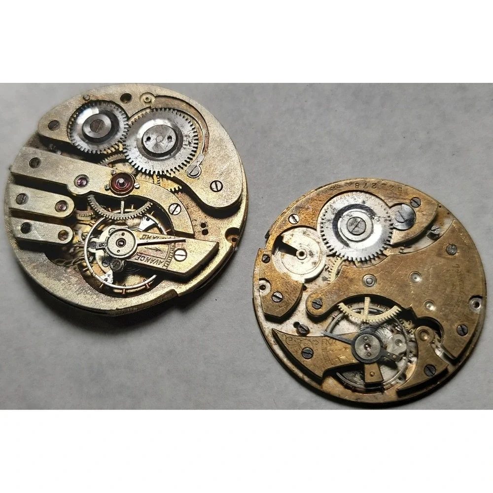 2 x Vintage Watch Movement for Parts or crafts